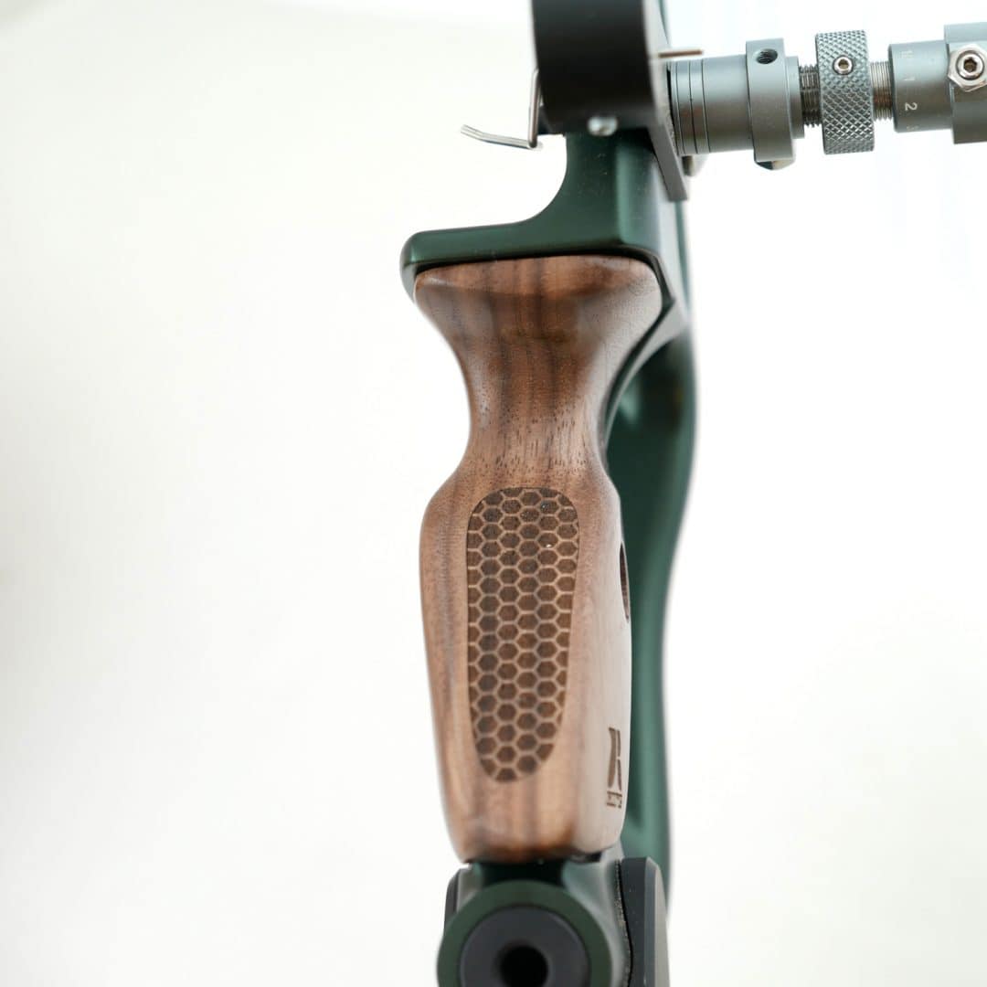RCore "The Master" Custom Bow Grips and Archery Accessories