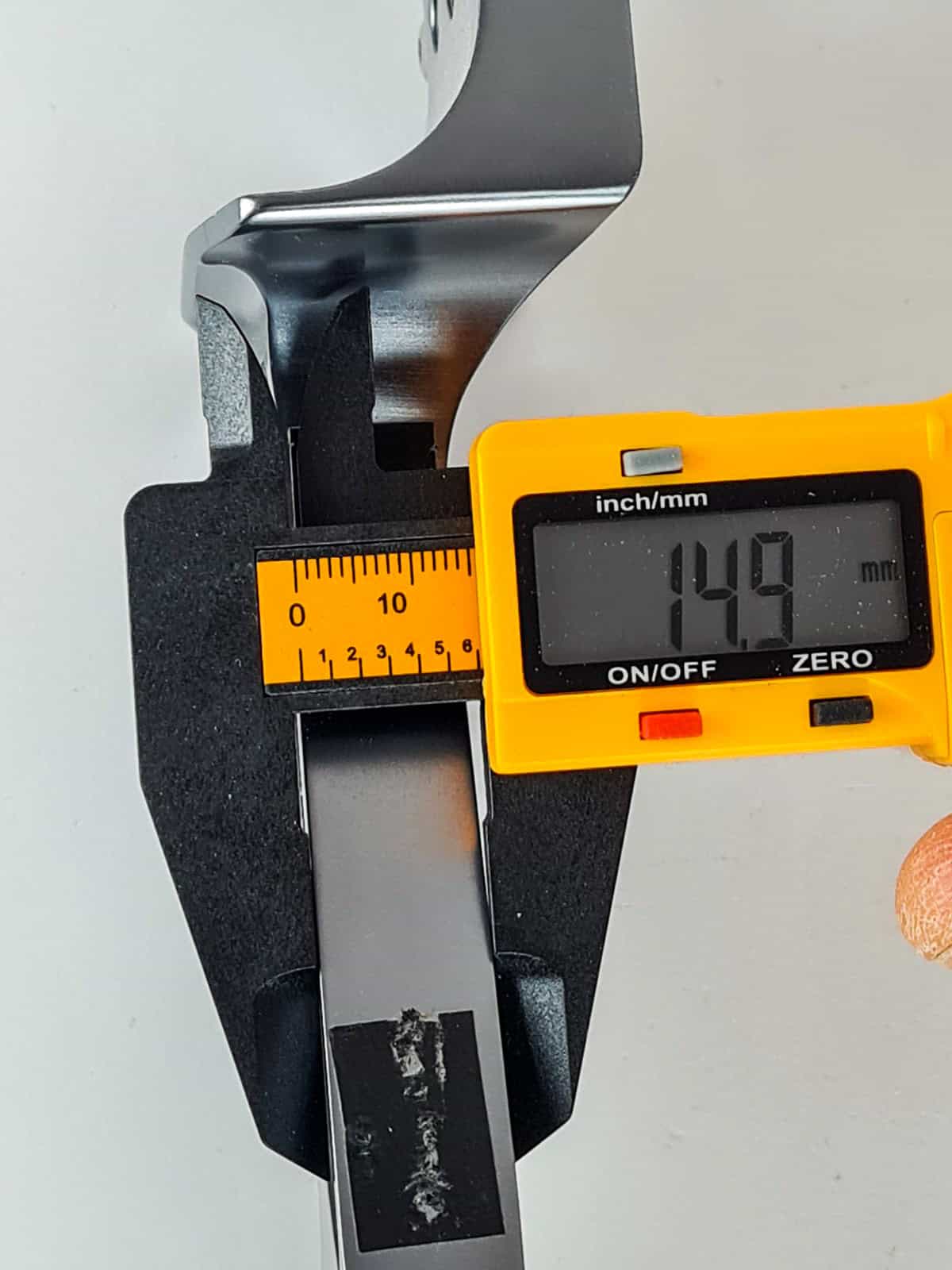 Measuring your riser's grip interface for verification - Custom Bow ...