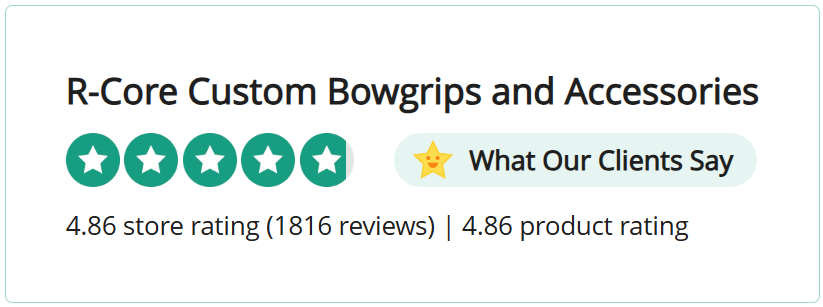 RCore Ratings by Customers 4.86 with 1816 ratings